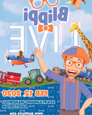 Blippi Live theatre performance